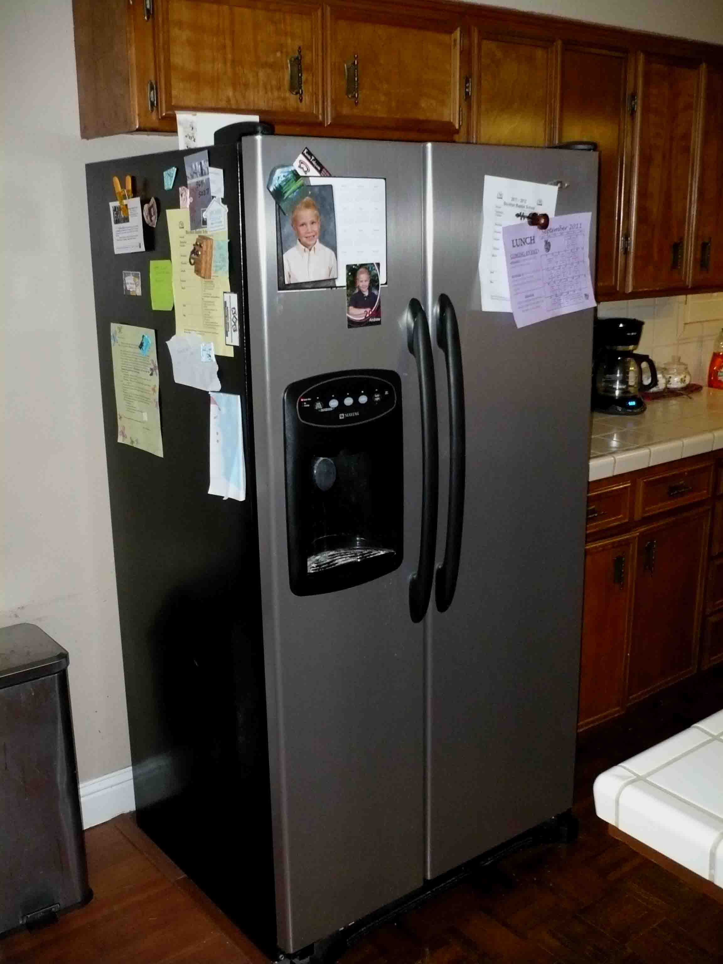 Super Stockton Estate Sale, Thurs., Fri., and Sat., March 15, 16, and Fridge With Stainless Steel Sides